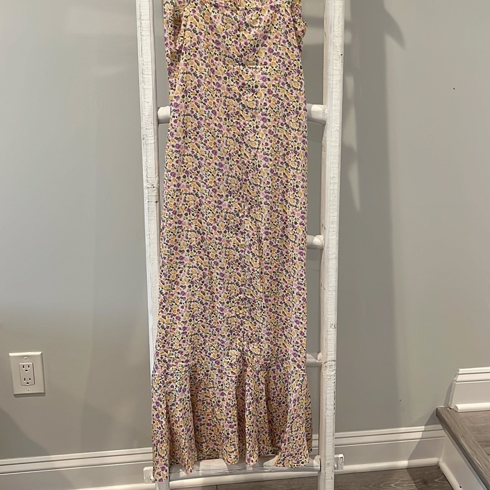 Cupshe floral adjustable strap maxi sundress nwt small - Picture 11 of 11